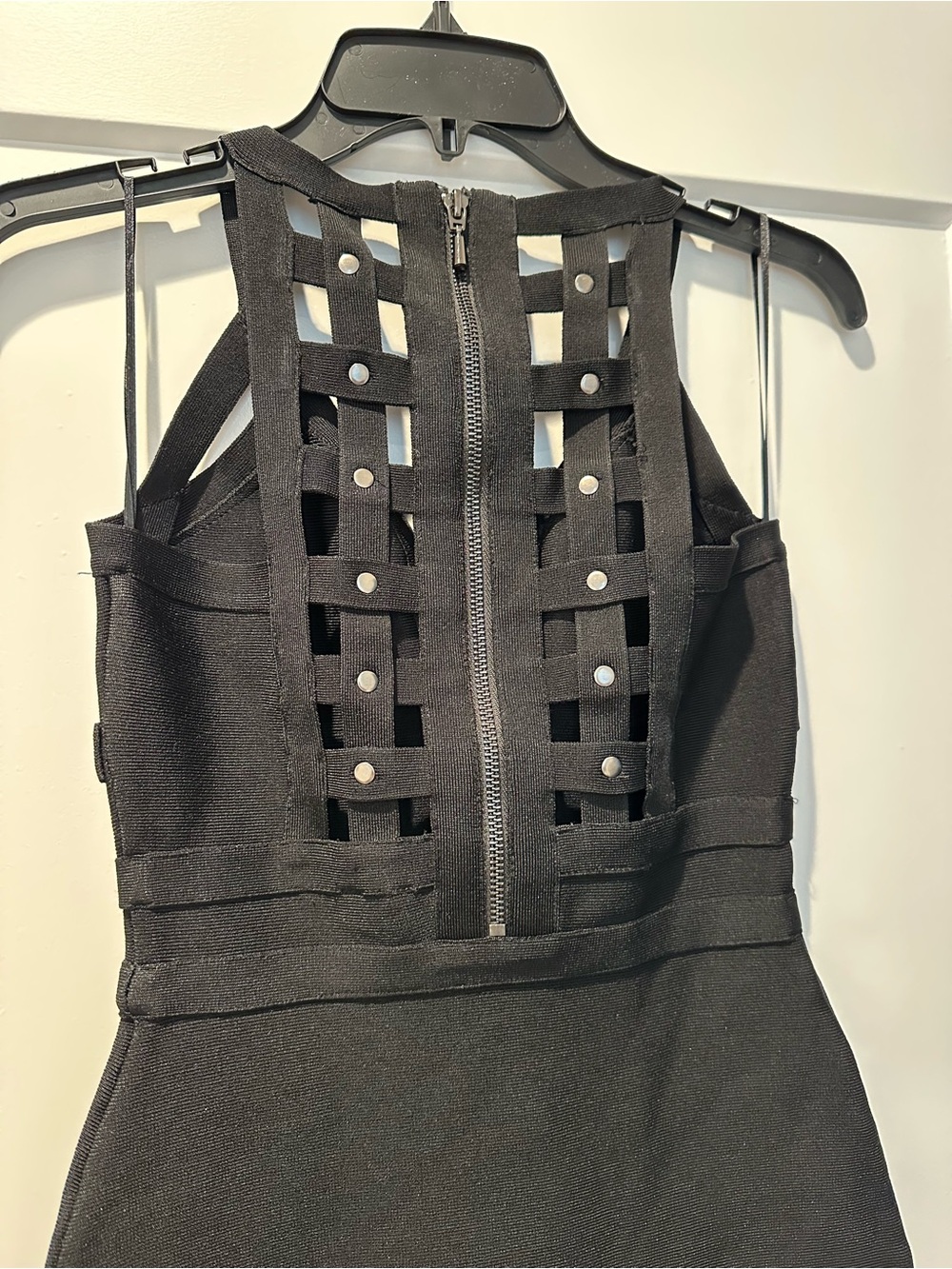 Guess Mirage caged bodycon bandage dress - Picture 7 of 8